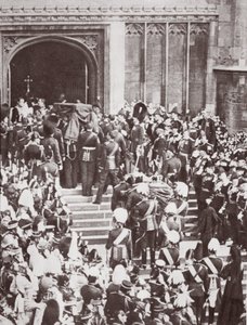 Il funerale di Edoardo VII da English Photographer